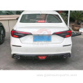 Car accessories rear bumper lip for Civic